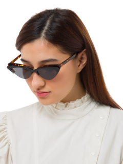 Slim Cat-Eye Sunglasses