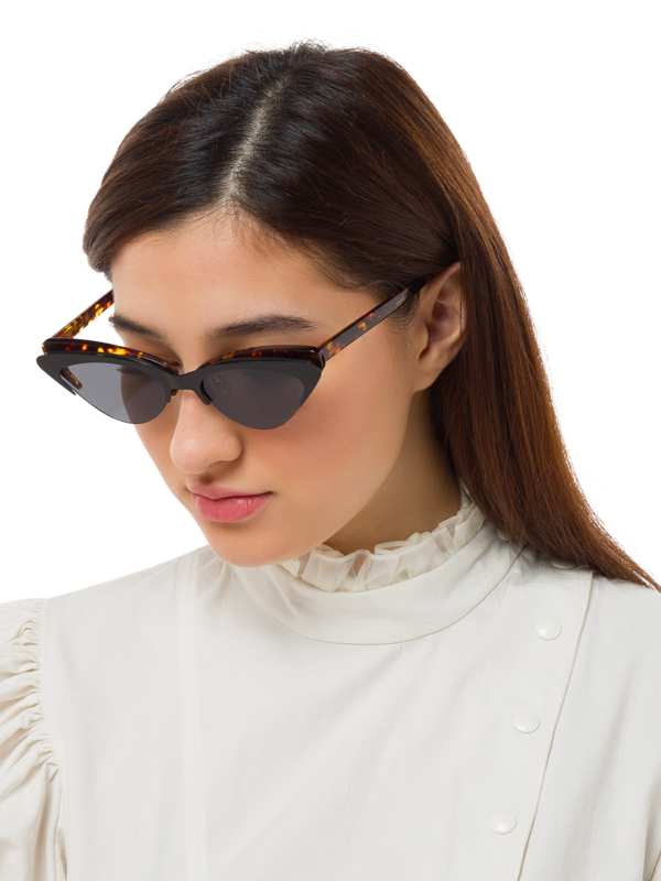 Slim Cat-Eye Sunglasses