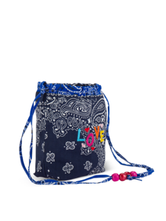 Mini bucket bag navy indigo LOVE