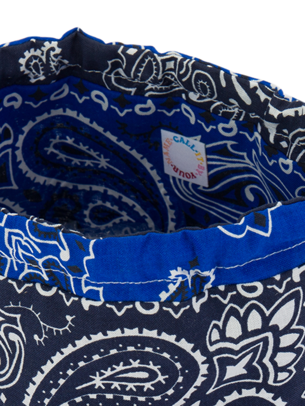 Mini bucket bag navy indigo LOVE