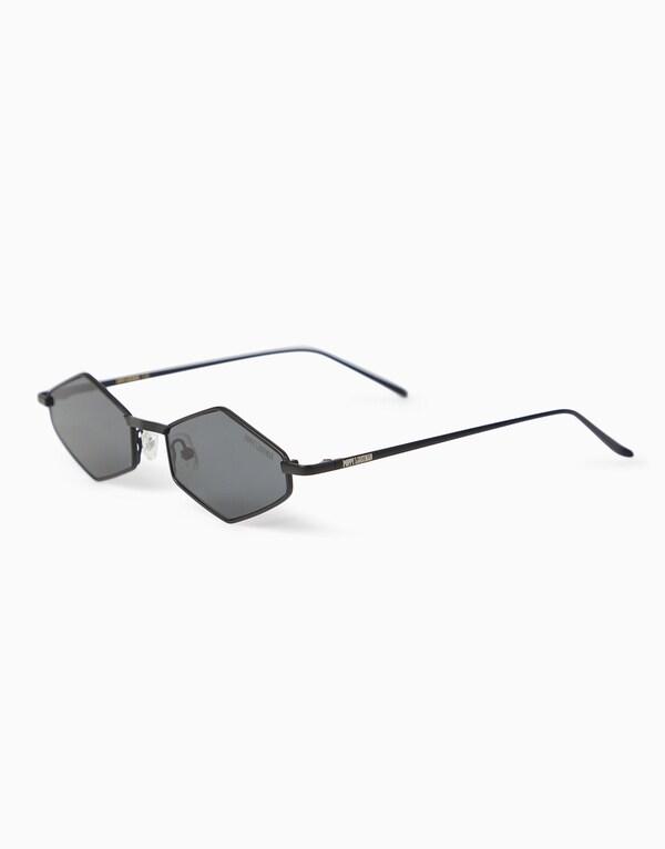 Black Love Rat Hexagonal Shades