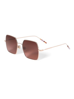 Brown Square Sunglasses