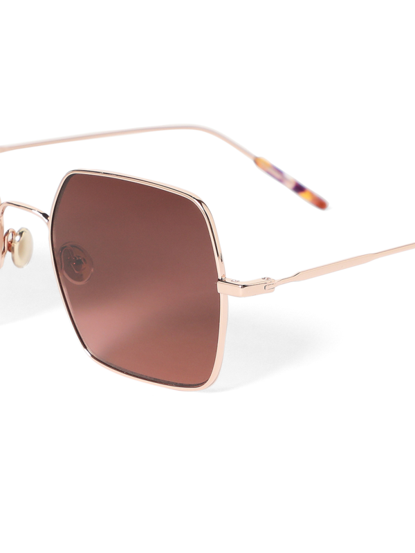 Brown Square Sunglasses