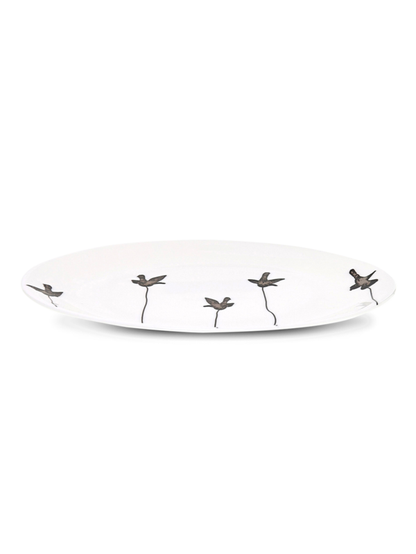 "I Left my Heart in Mexico" Birds Dessert Plate