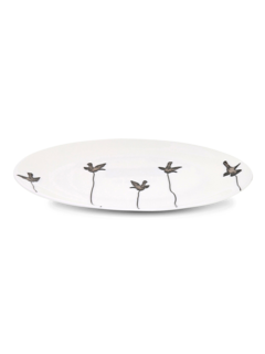 "I Left my Heart in Mexico" Birds Dessert Plate