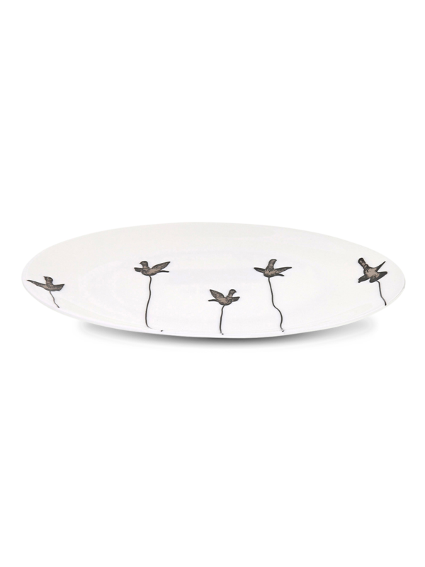 "I Left my Heart in Mexico" Birds Dessert Plate