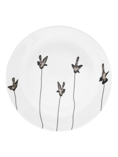 "I Left my Heart in Mexico" Birds Dessert Plate