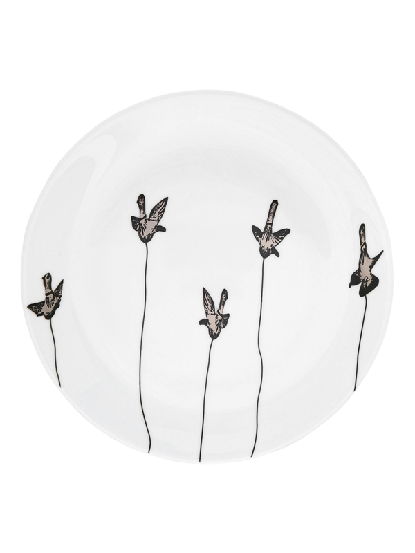 "I Left my Heart in Mexico" Birds Dessert Plate
