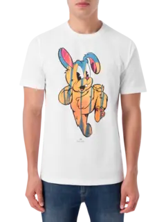 تيشرت بطبعة أرنب