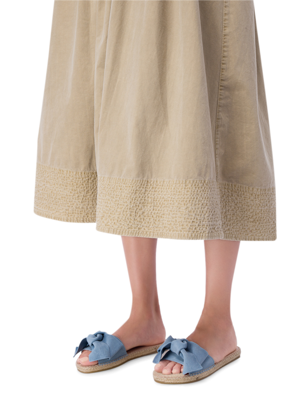 Flat Sandals With Knot
