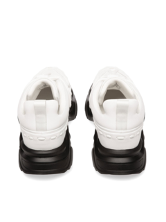 Men's Commando Lace Running Sneakers in Vegan Leather