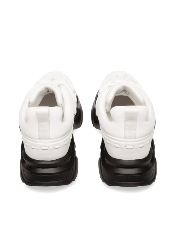 Men's Commando Lace Running Sneakers in Vegan Leather