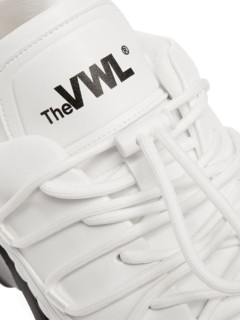 Men's Commando Lace Running Sneakers in Vegan Leather