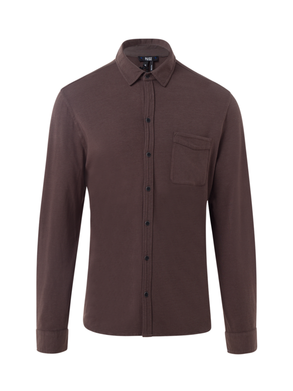 STOCKTON BUTTON UP - SOFT ALGAE
