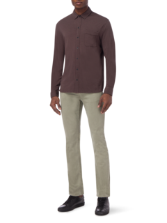 STOCKTON BUTTON UP - SOFT ALGAE
