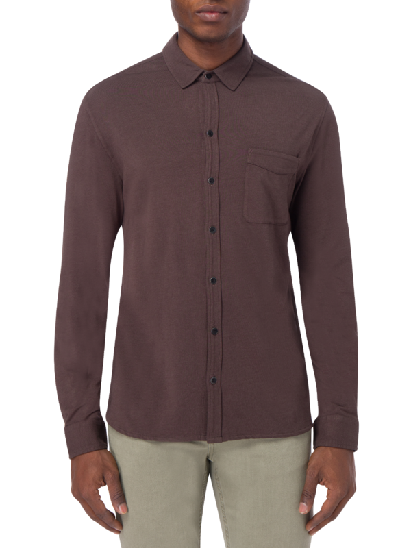 STOCKTON BUTTON UP - SOFT ALGAE