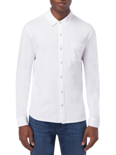 STOCKTON BUTTON UP - SOFT ALGAE