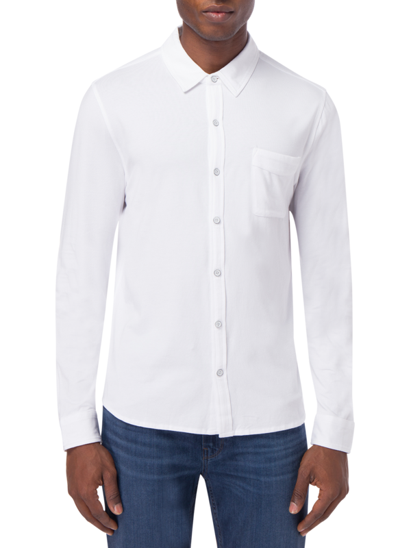 STOCKTON BUTTON UP - SOFT ALGAE
