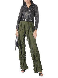 Mademoiselles Cropped Biker Jacket