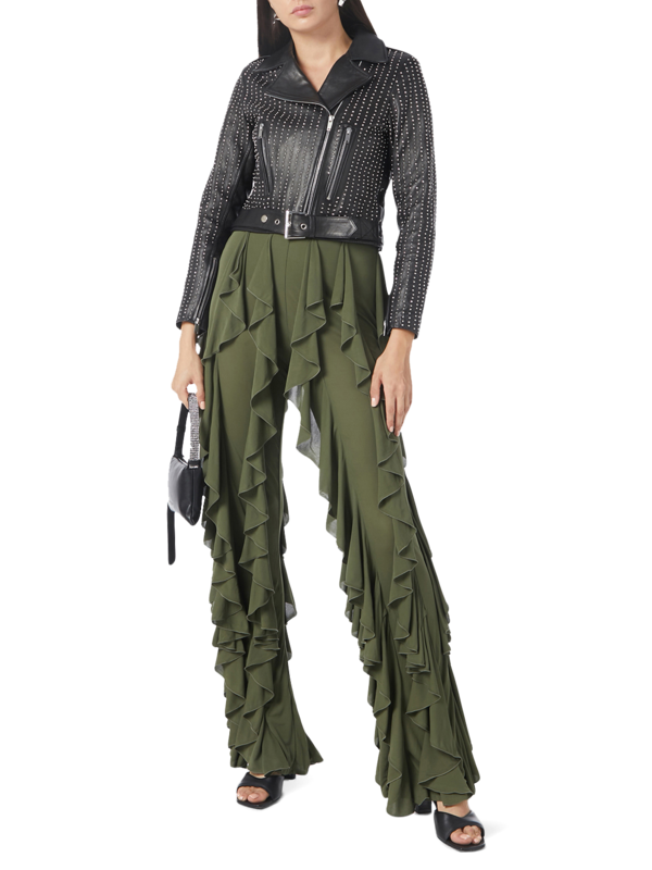Mademoiselles Cropped Biker Jacket