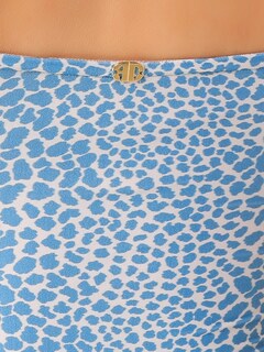 Strapless Swimsuit With Triple Knots
