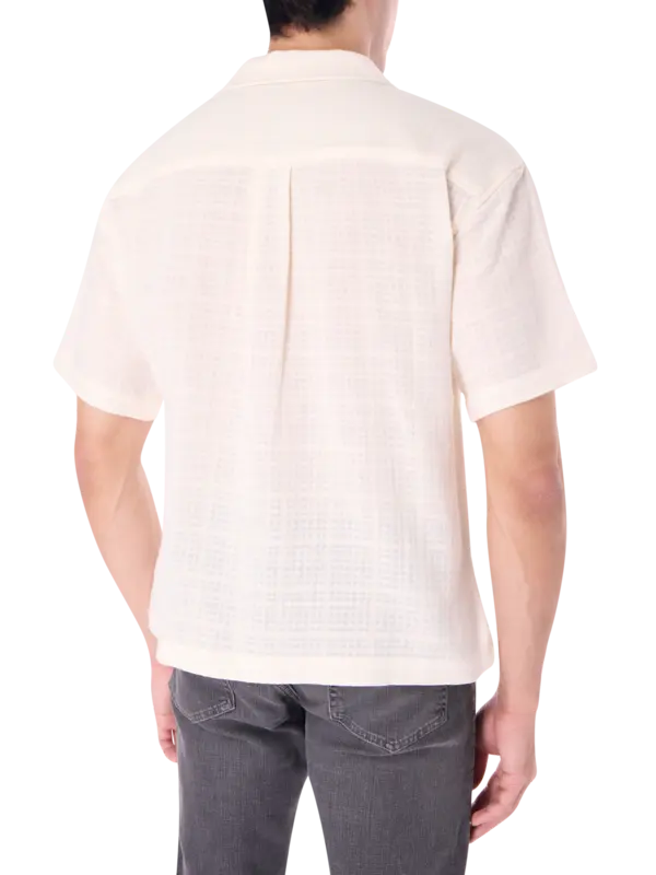 Camp Collar Short Sleeve Shirt