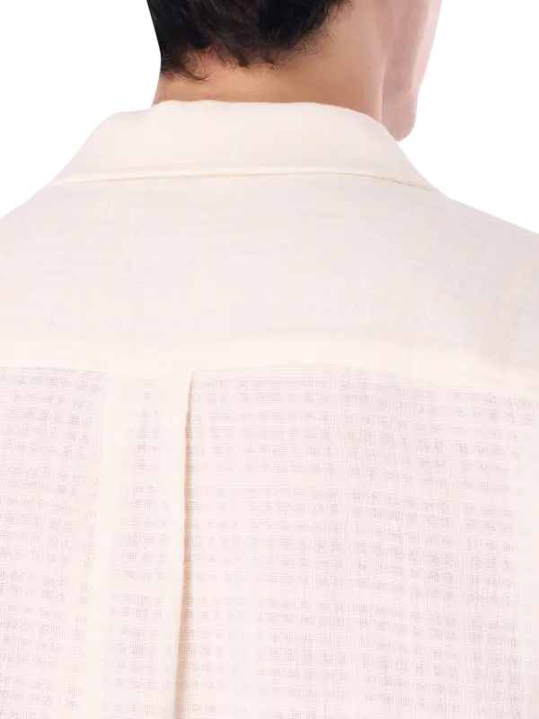 Camp Collar Short Sleeve Shirt
