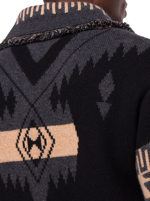 Icon Jacquard Cardigan