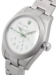 ساعة ميلجوس "Who Cares I'm Already Late" من رولكس