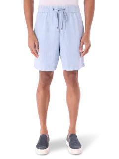 شورت من الكتان بقصة واسعة