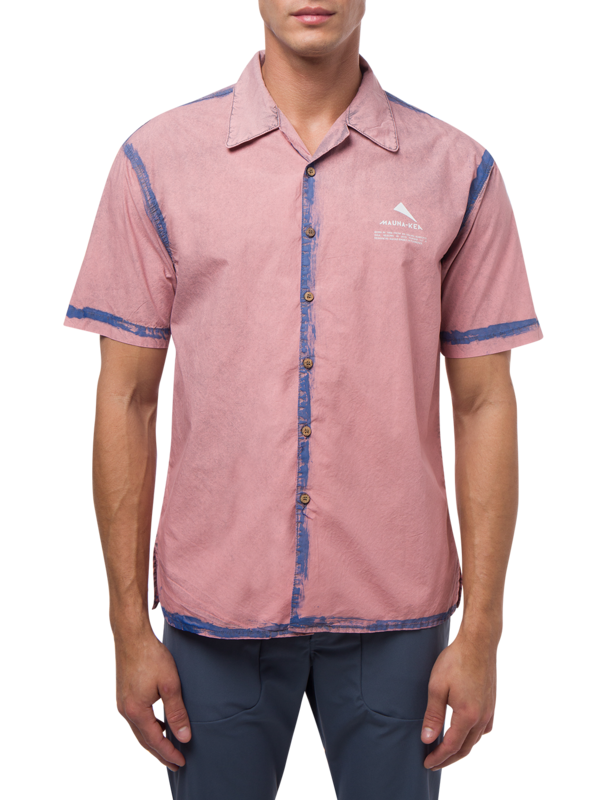 TIE DYE BOWLING SHIRT