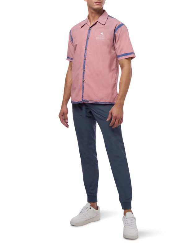 TIE DYE BOWLING SHIRT