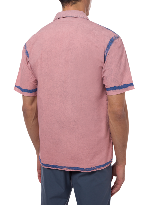 TIE DYE BOWLING SHIRT