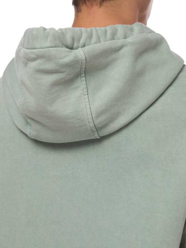 LOGO STONE WASHED HOODIE