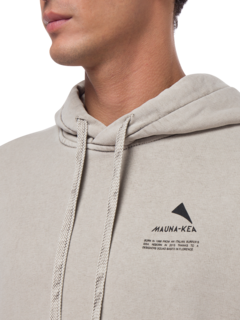LOGO STONE WASHED HOODIE