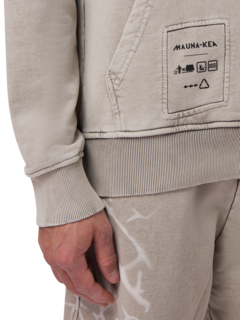 LOGO STONE WASHED HOODIE