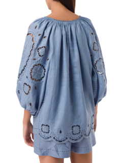 Merezhivo Long Blouse