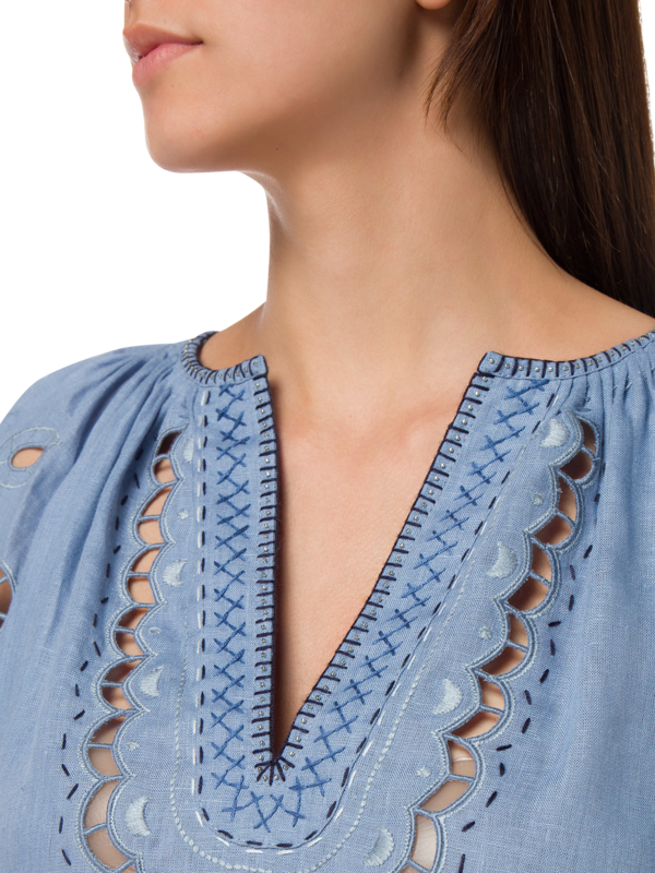 Merezhivo Long Blouse