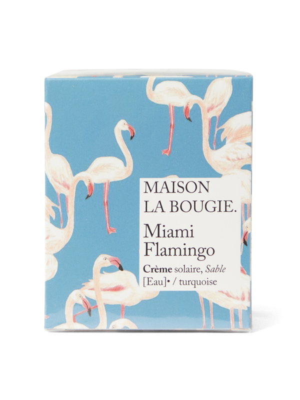 Miami Flamingo Scented Candle