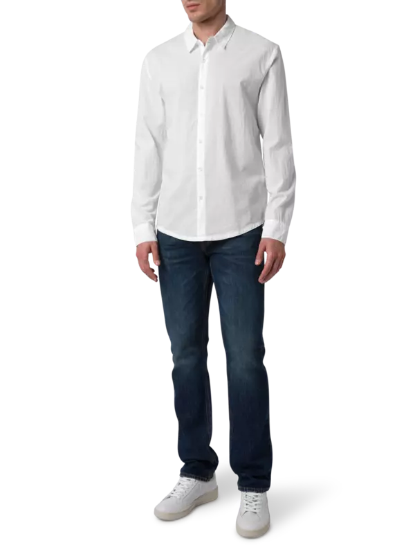 قميص قياسي بأكمام طويلة