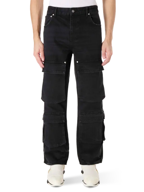 بنطال جينز كارجو R3CA