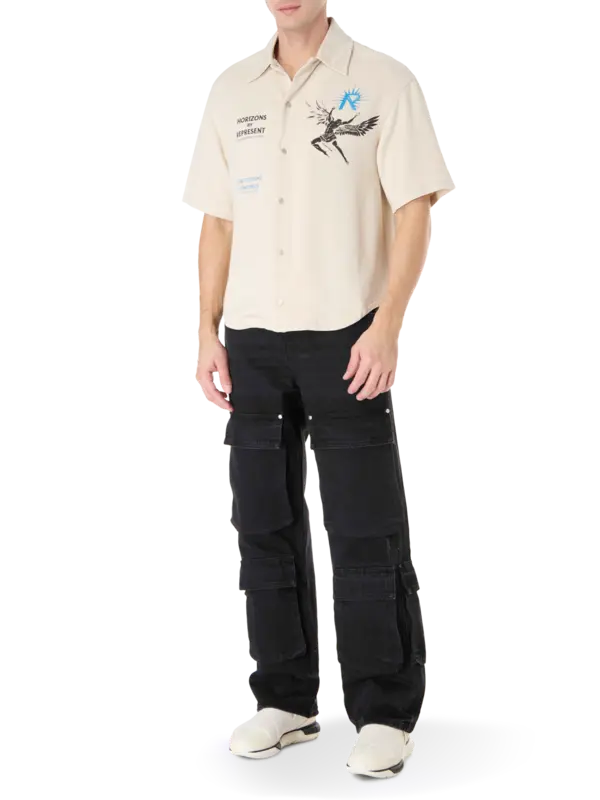 بنطال جينز كارجو R3CA