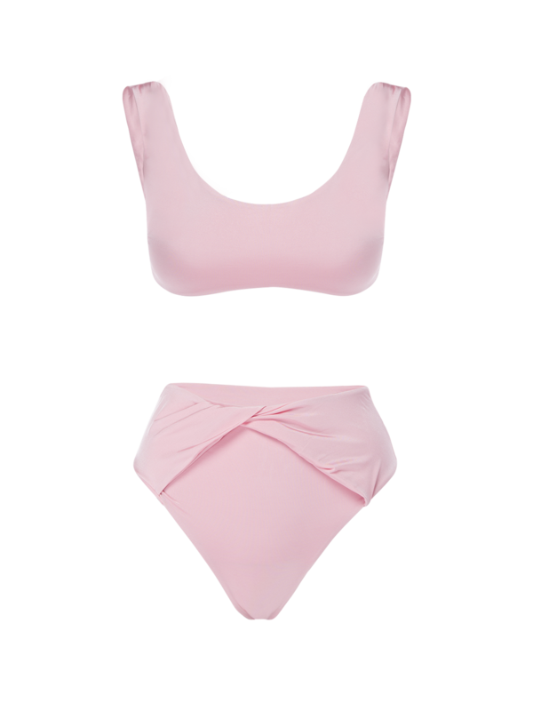 Elevated Essentials Twist Bikini-Set