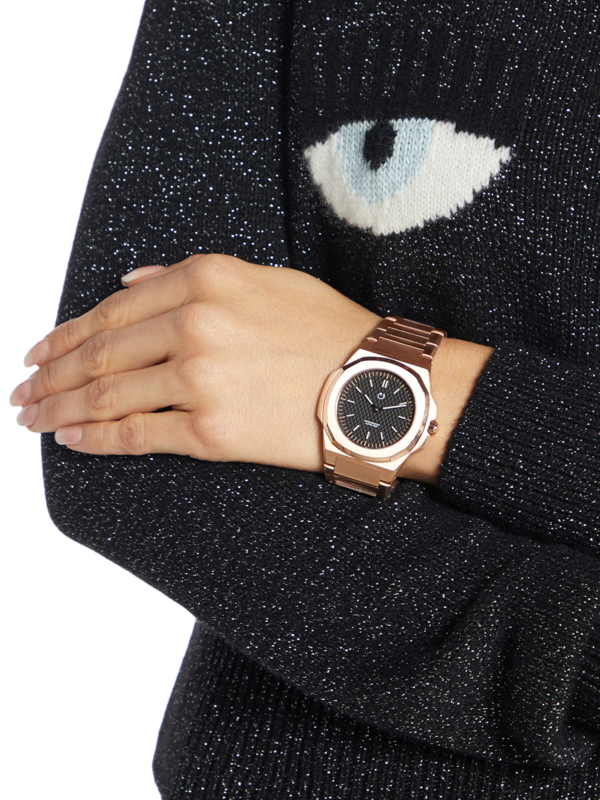 Rose Gold Analog Watch