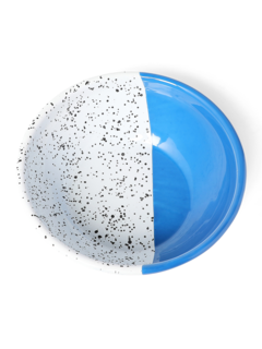 Cobalt Blue Mind-Pop Big Salad Bowl