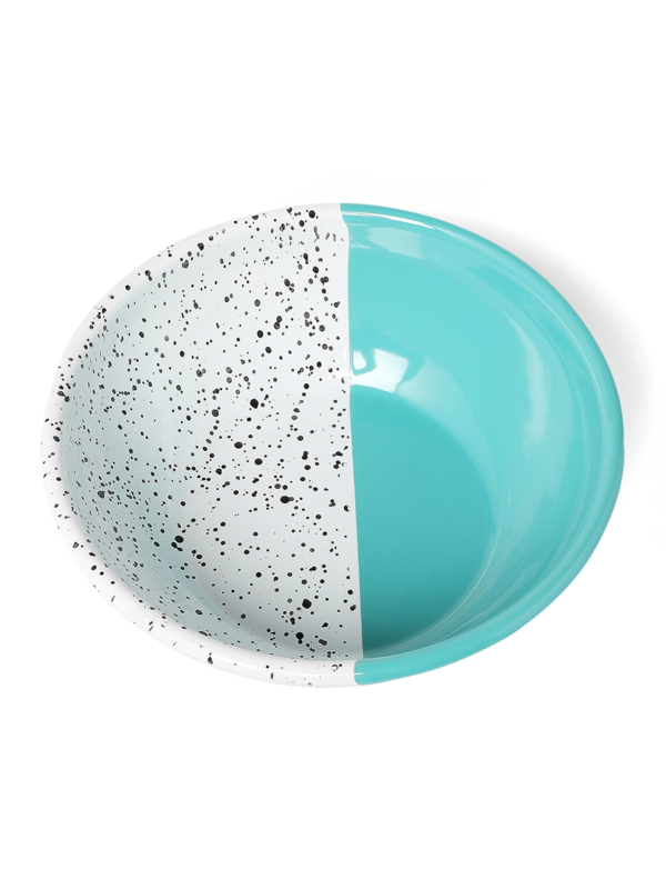 Turquoise Green Mind-Pop Big Salad Bowl