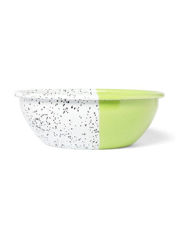 Lime Green Mind-Pop Big Salad Bowl