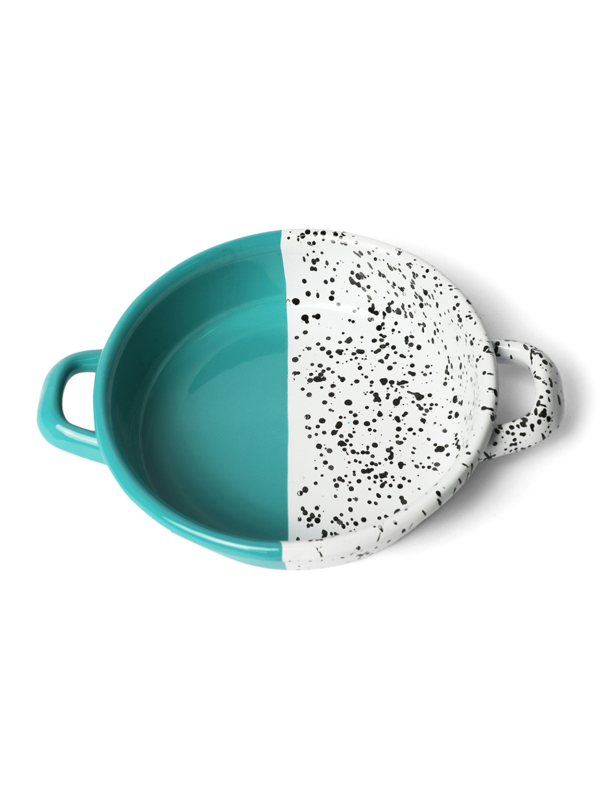 Turquoise Dual Tone Serveware