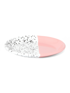Pink Mind-Pop Dessert Plate