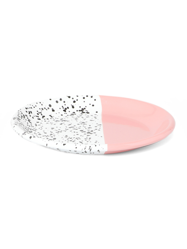 Pink Mind-Pop Dessert Plate
